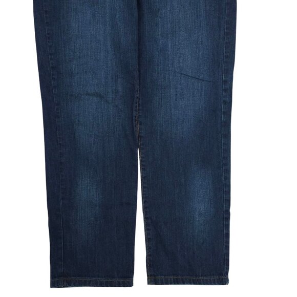 Lands End Canvas Boyfriend Fit Jeans Womens Size 31 Button Fly Medium Wash Denim - Picture 15 of 15